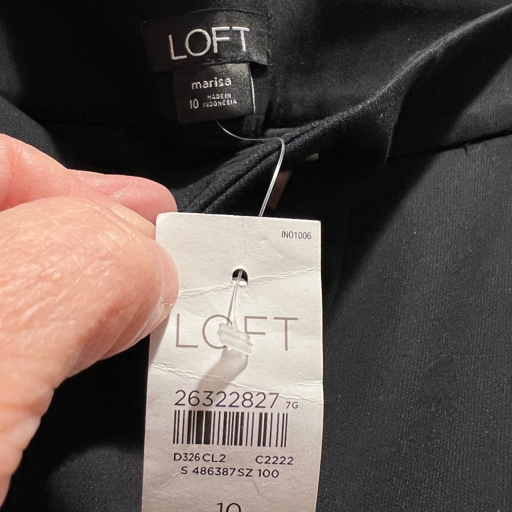 Loft black pants